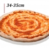Βάση Ιταλικής Πίτσας με Σάλτσα 34cm